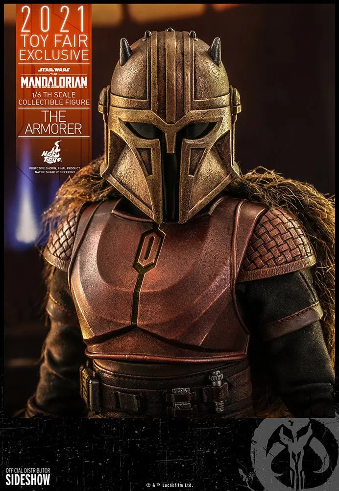 Star Wars The Mandalorian Action Figure 1/6 The Armorer 2021 Toy Fair Exclusive 29 cm product photo