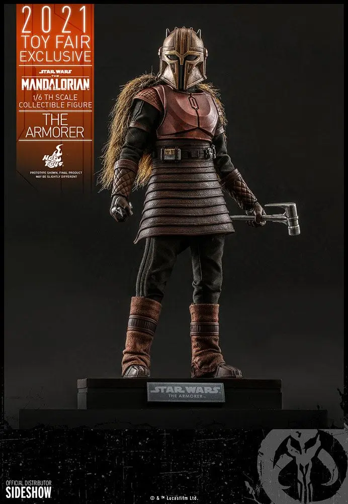 Star Wars The Mandalorian Action Figure 1/6 The Armorer 2021 Toy Fair Exclusive 29 cm product photo