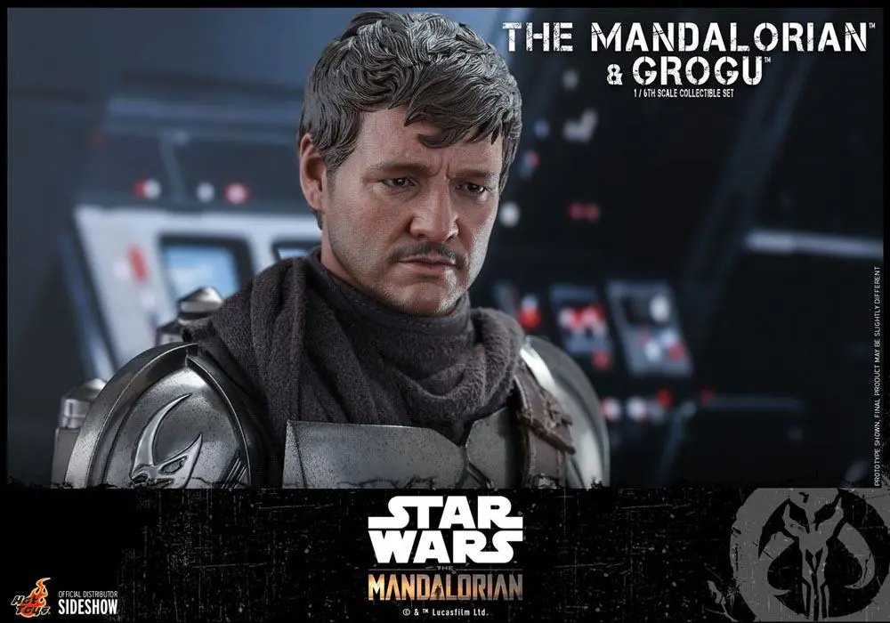 Star Wars The Mandalorian Action Figure 2-Pack 1/6 The Mandalorian &amp; Grogu 30 cm product photo