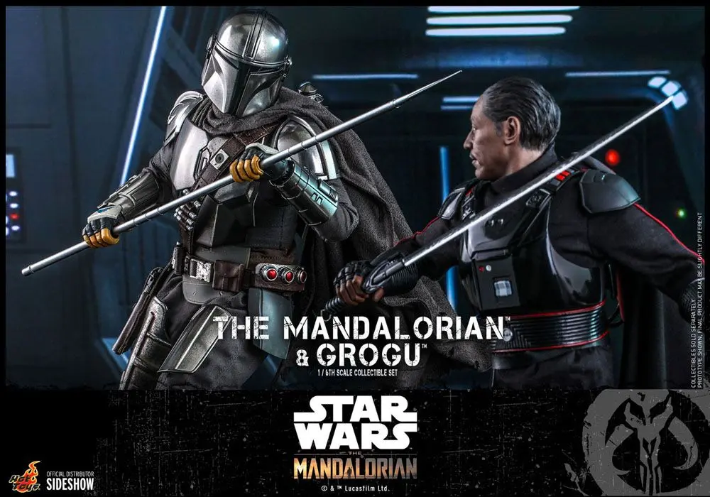 Star Wars The Mandalorian Action Figure 2-Pack 1/6 The Mandalorian &amp; Grogu 30 cm product photo