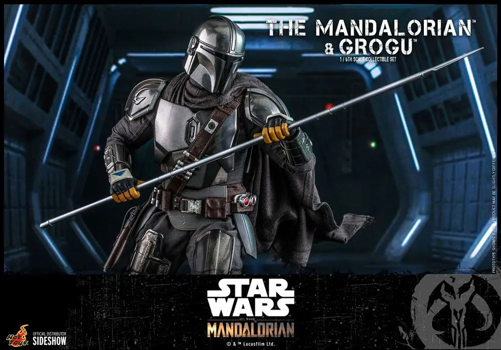 Star Wars The Mandalorian Action Figure 2-Pack 1/6 The Mandalorian &amp; Grogu 30 cm product photo