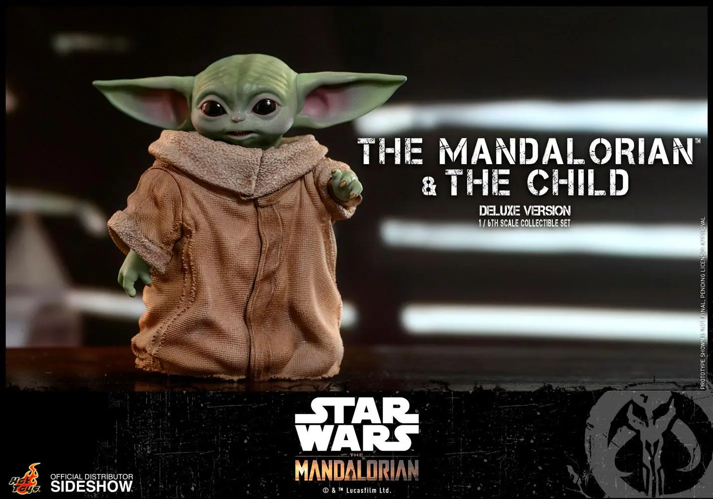 Star Wars The Mandalorian Action Figure 2-Pack 1/6 The Mandalorian &amp; The Child Deluxe 30 cm product photo