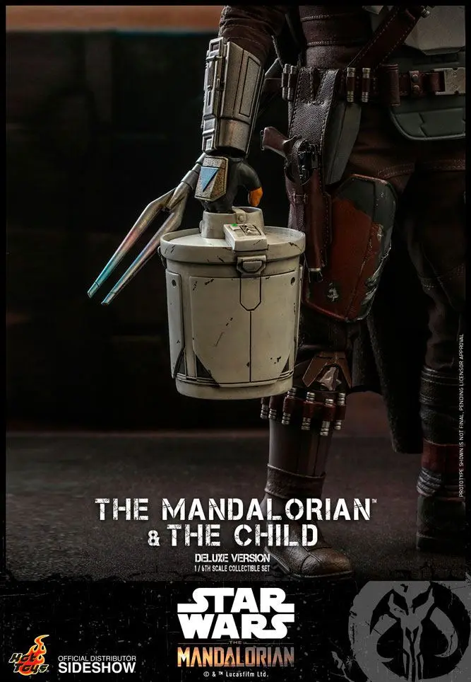 Star Wars The Mandalorian Action Figure 2-Pack 1/6 The Mandalorian &amp; The Child Deluxe 30 cm product photo