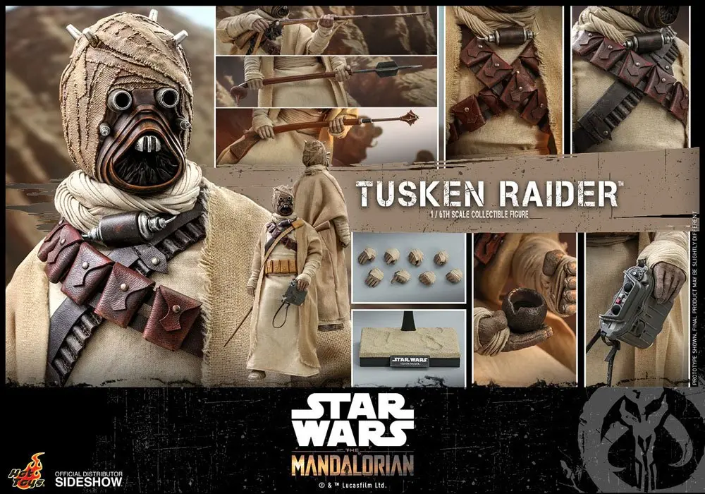 Star Wars The Mandalorian Action Figure 1/6 Tusken Raider 31 cm termékfotó