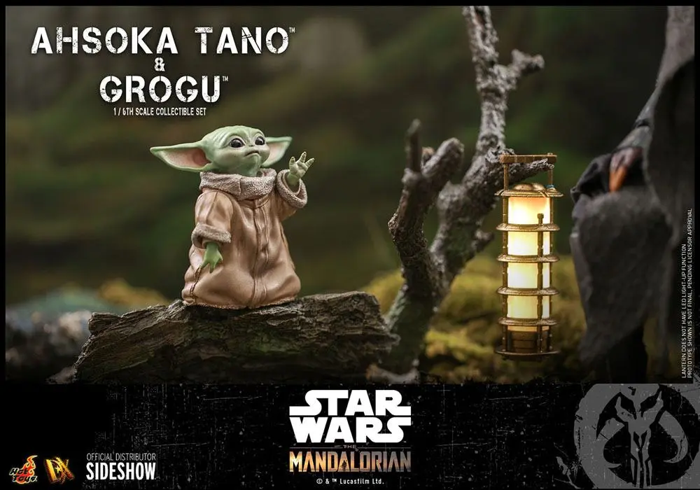 Star Wars The Mandalorian Action Figure 2-Pack 1/6 Ahsoka Tano & Grogu 29 cm termékfotó