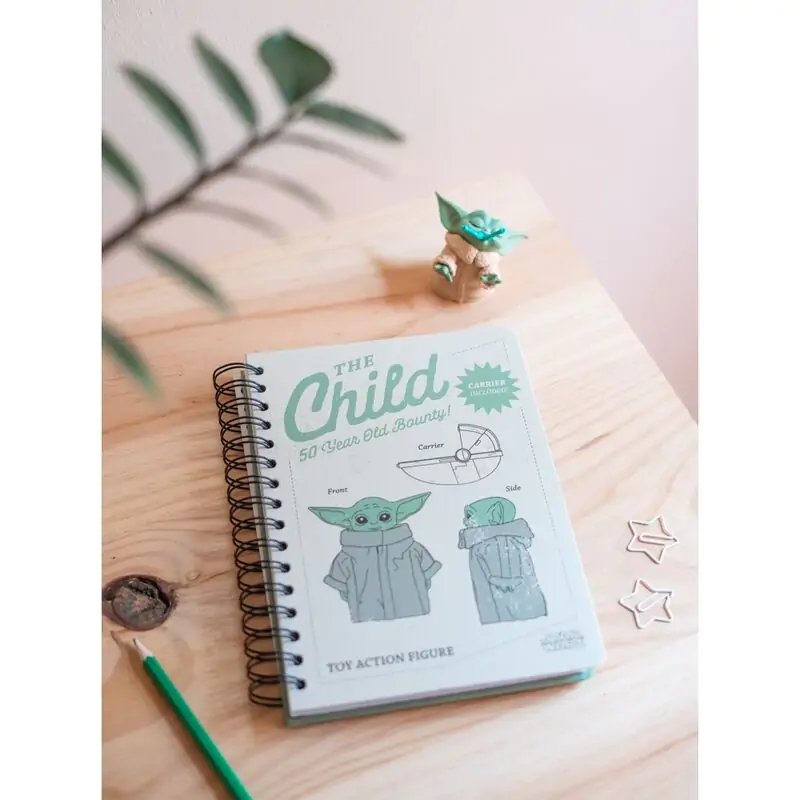 Star Wars The Mandalorian A5 notebook product photo