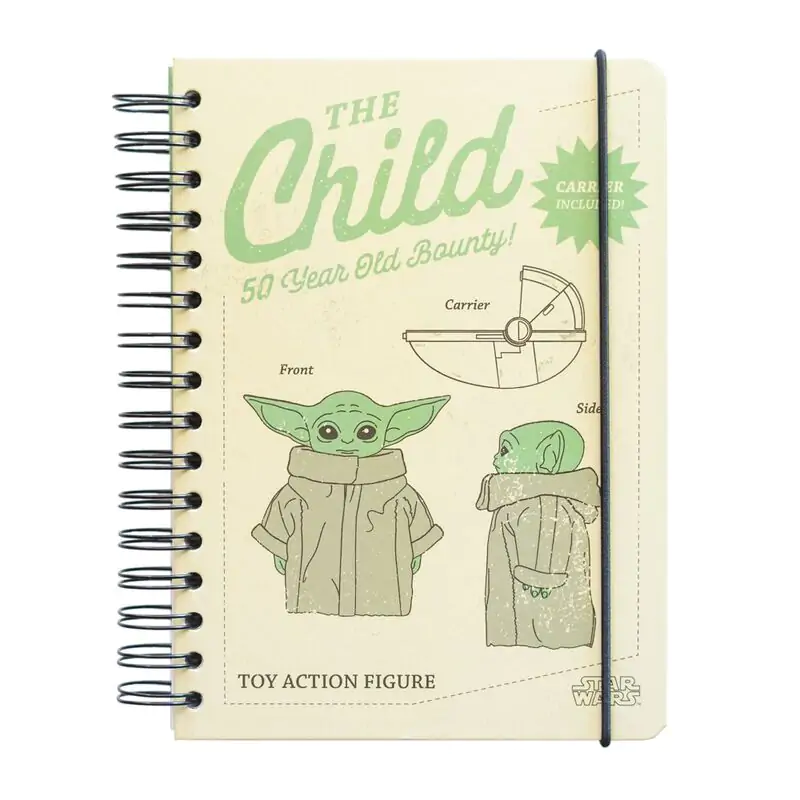 Star Wars The Mandalorian A5 notebook product photo