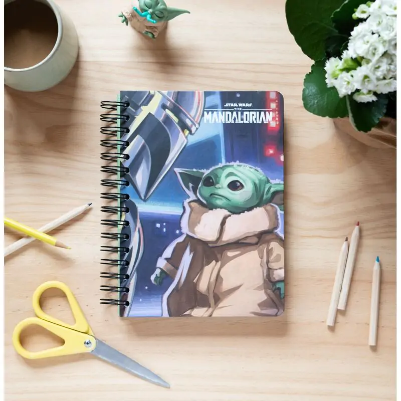 Star Wars The Mandalorian A5 notebook product photo