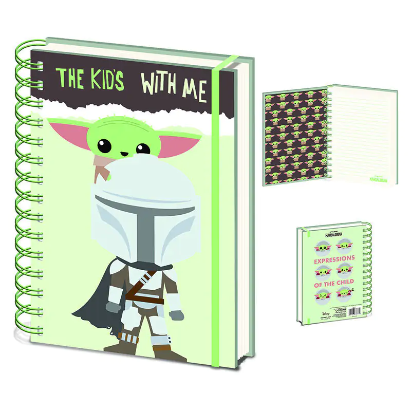 Star Wars The Mandalorian A5 notebook product photo