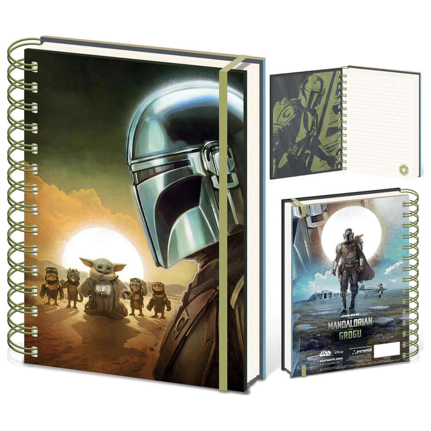 Star Wars The Mandalorian A5 notebook product photo