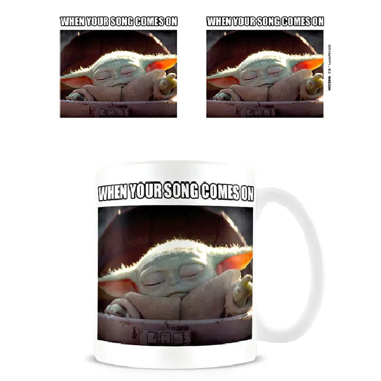 Star Wars The Mandalorian Mug When Your Song Comes On termékfotó