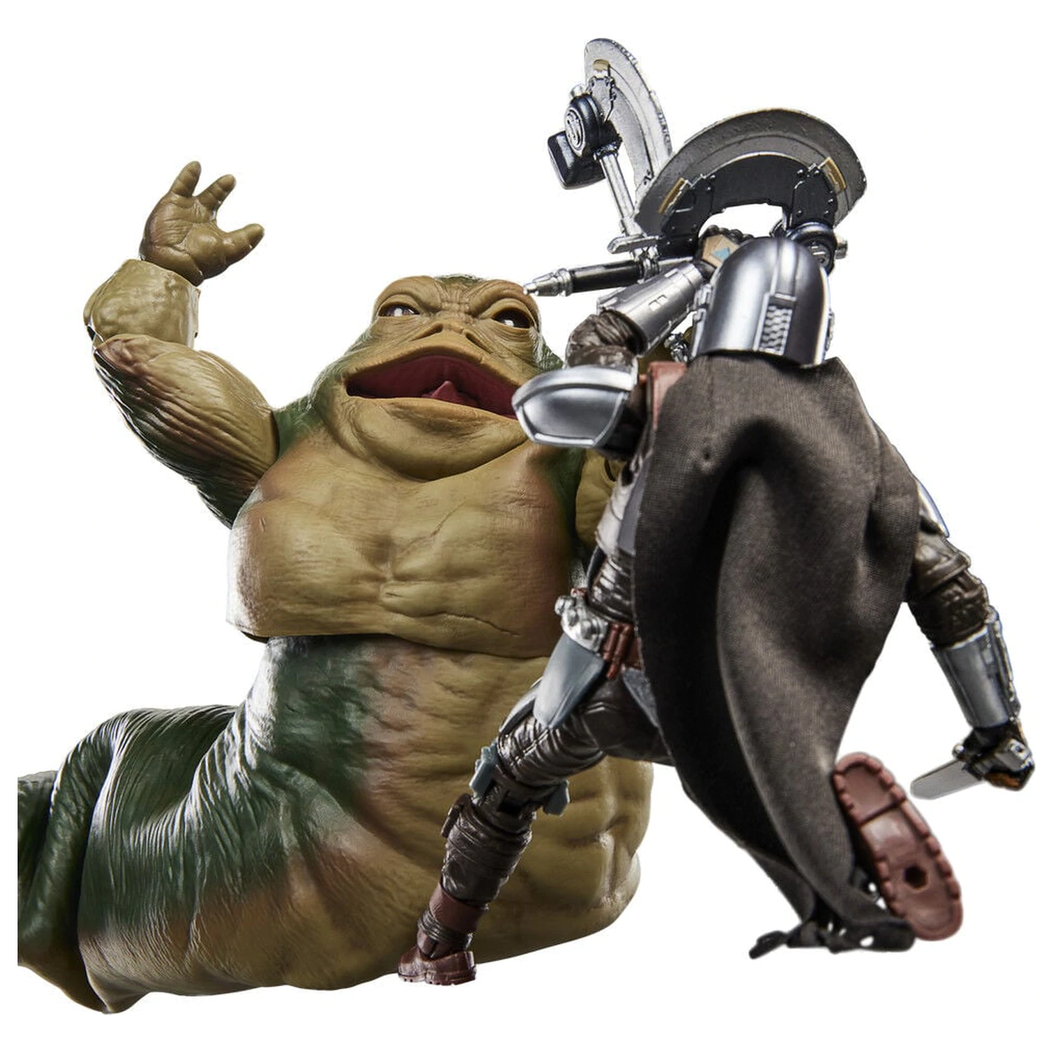 Star Wars The Mandalorian and Grog Rotta The Hutt figure 16cm product photo