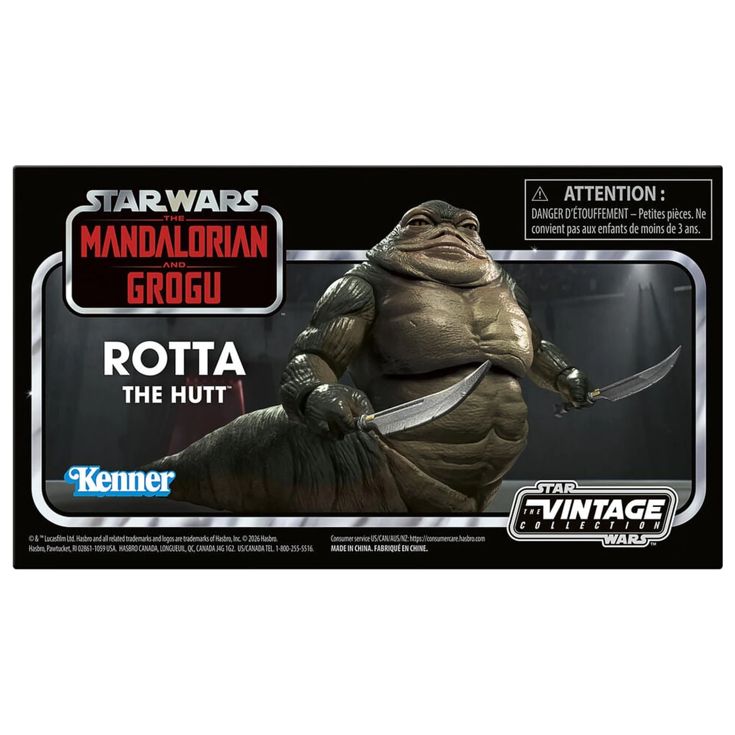 Star Wars The Mandalorian and Grog Rotta The Hutt figure 9,5cm product photo