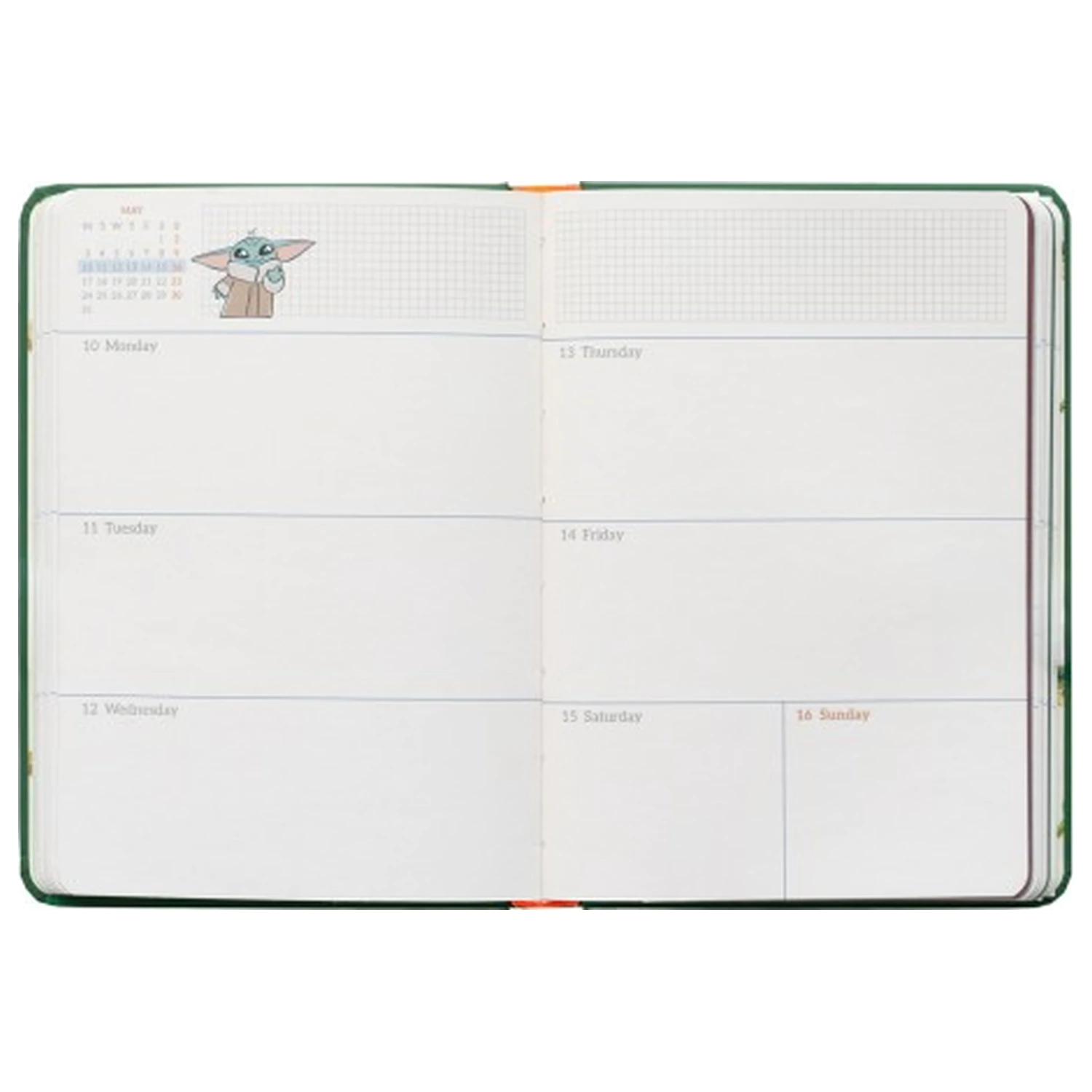 Star Wars: The Mandalorian and Grogu Academic Diary 2026/2027 A6 *English Version* product photo