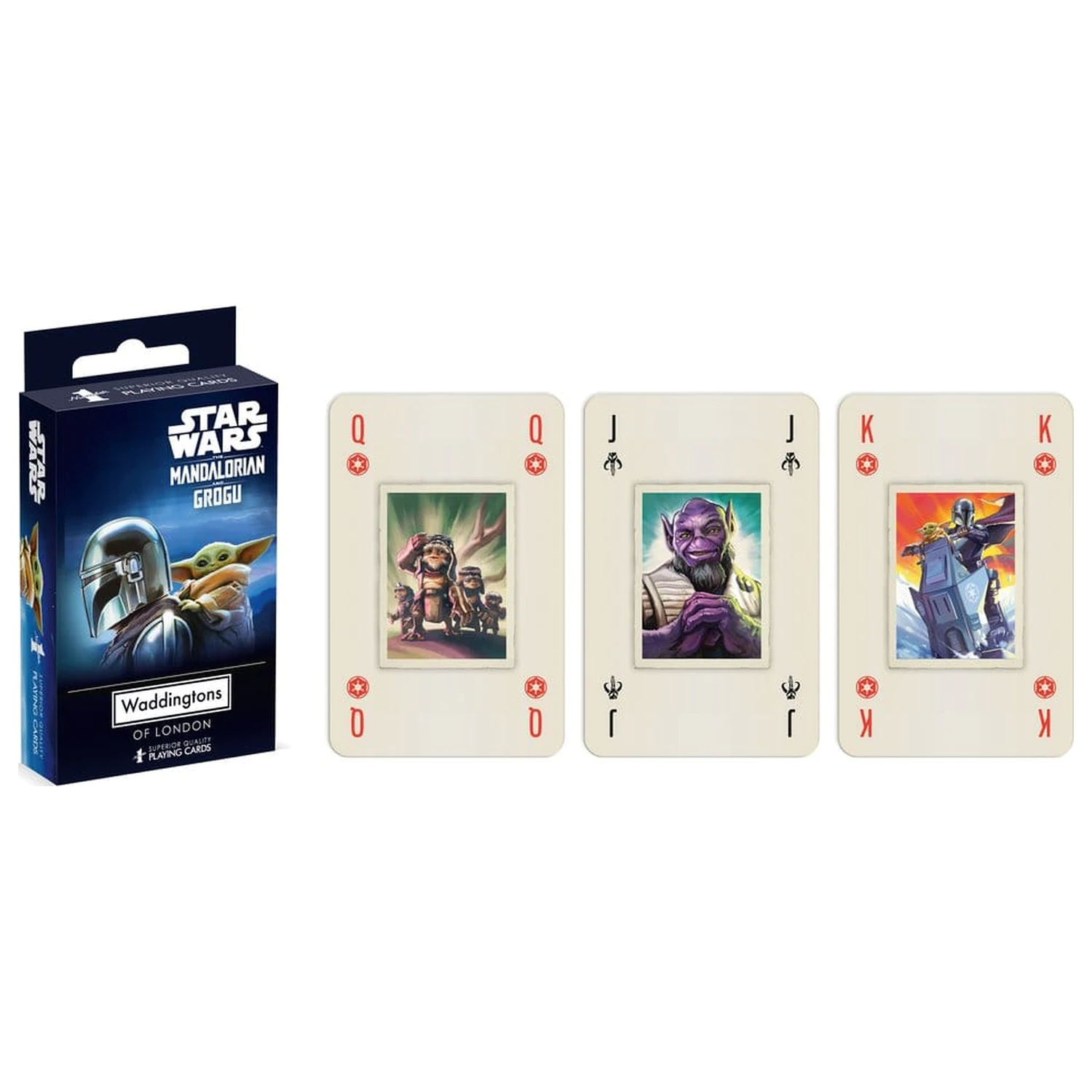 Star Wars Playing Cards The Mandalorian and Grogu *English Version* product photo