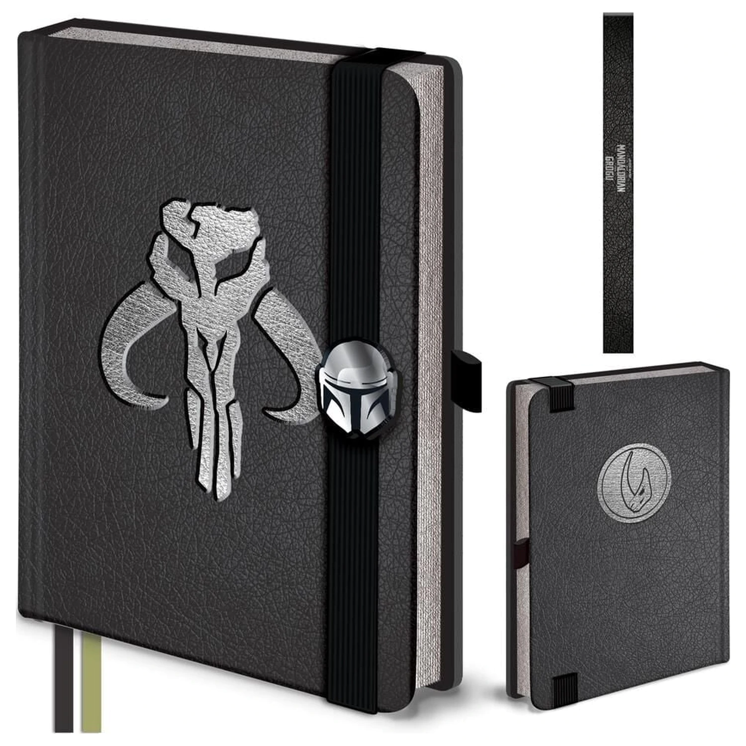 Star Wars The Mandalorian and Grogu Beskar Armour A5 notebook product photo