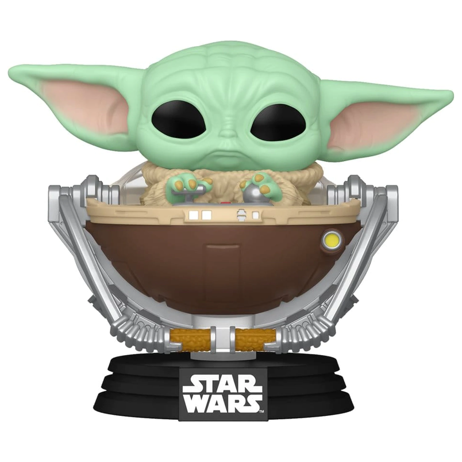 Star Wars: The Mandalorian and Grogu Funko POP! Vinyl Bobblehead Figure Grogu in Pram 9 cm product photo