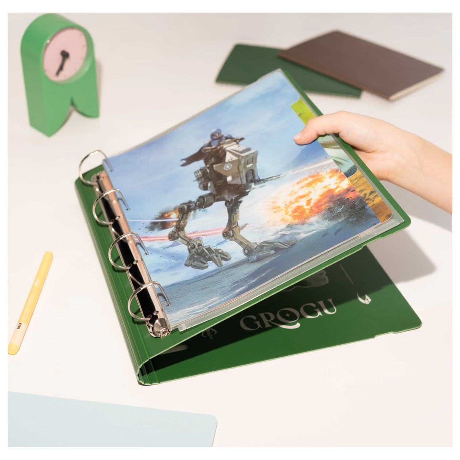 Star Wars: The Mandalorian and Grogu Ring Binder product photo