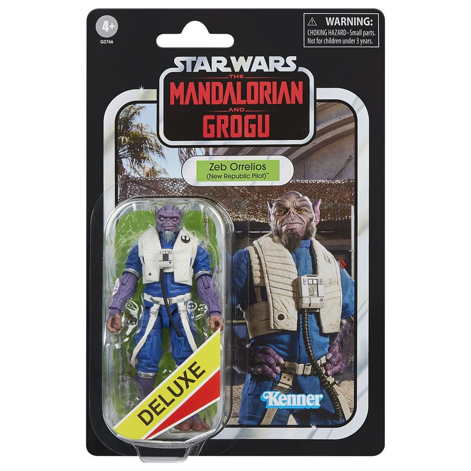 Star Wars The Mandalorian And Grogu Kenner Zeb Orrelios Deluxe figure 9.5cm product photo