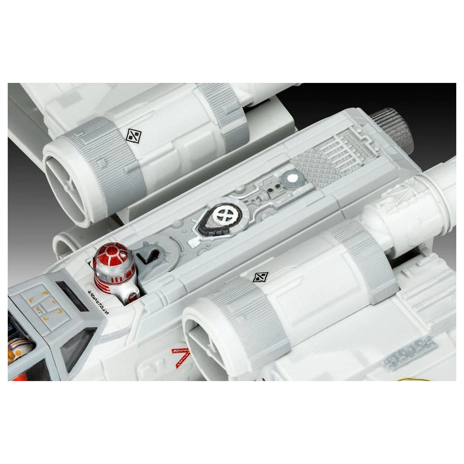 Star Wars The Mandalorian and Grogu Revell Model Kit 1/57 New Republic X-Wing Fighter 22 cm product photo