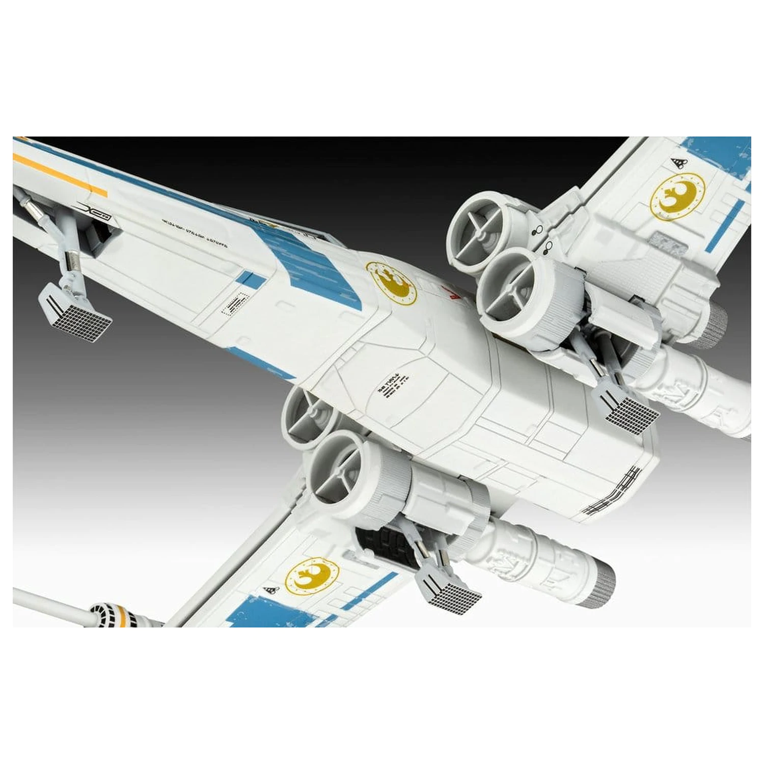 Star Wars The Mandalorian and Grogu Revell Model Kit 1/57 New Republic X-Wing Fighter 22 cm product photo