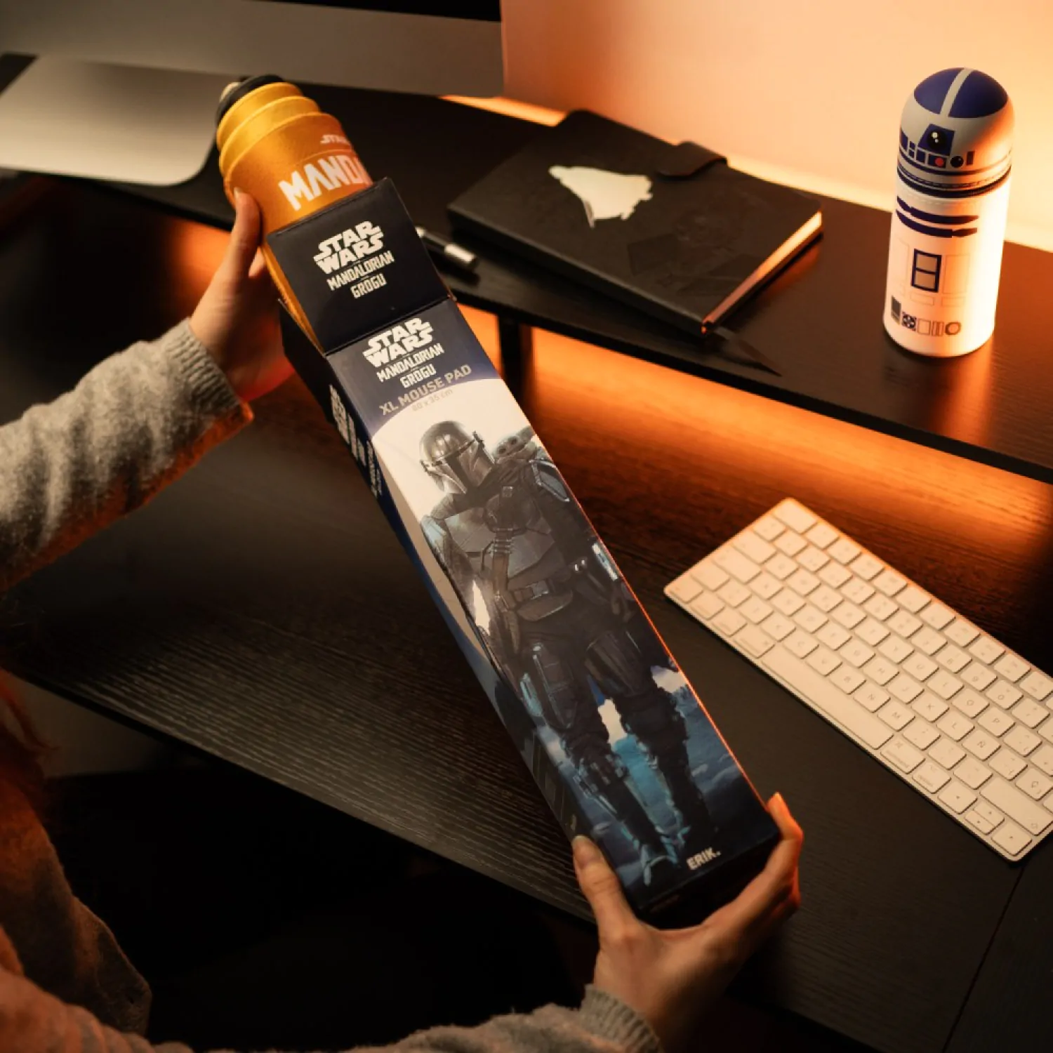 Star Wars: The Mandalorian and Grogu XL Mouse Pad 80 x 35 cm product photo
