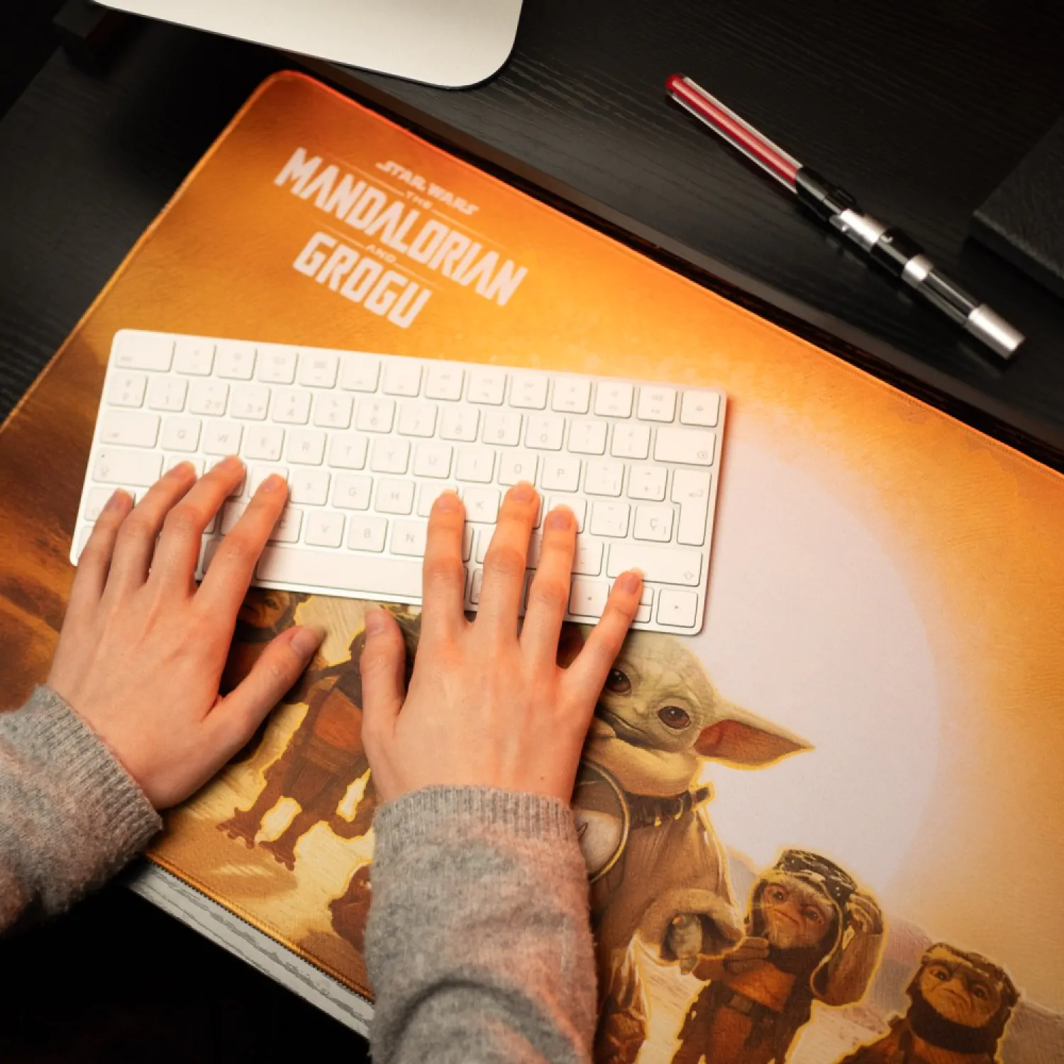 Star Wars: The Mandalorian and Grogu XL Mouse Pad 80 x 35 cm product photo
