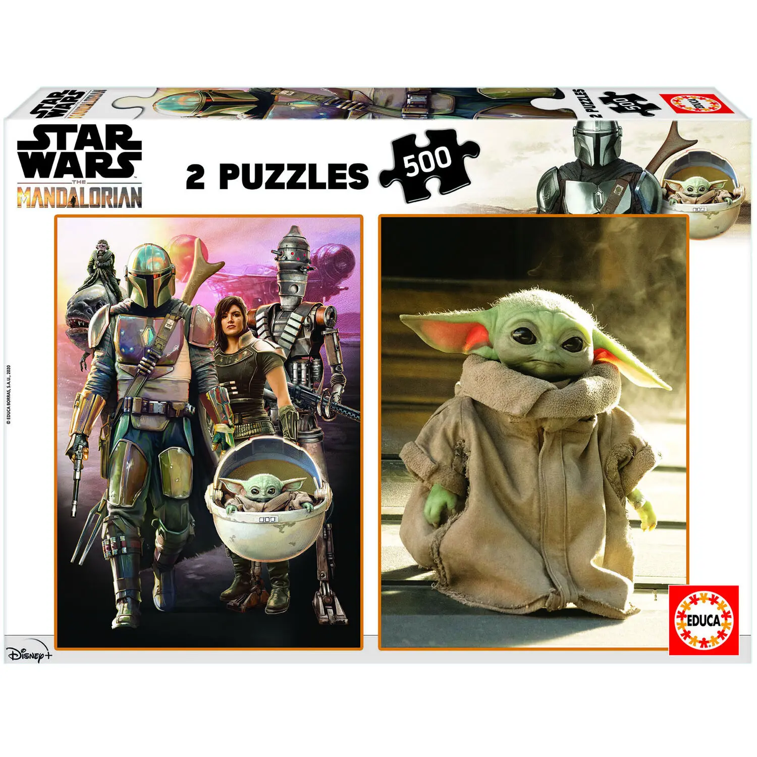 Star Wars The Mandalorian Baby Yoda 2x500pcs product photo