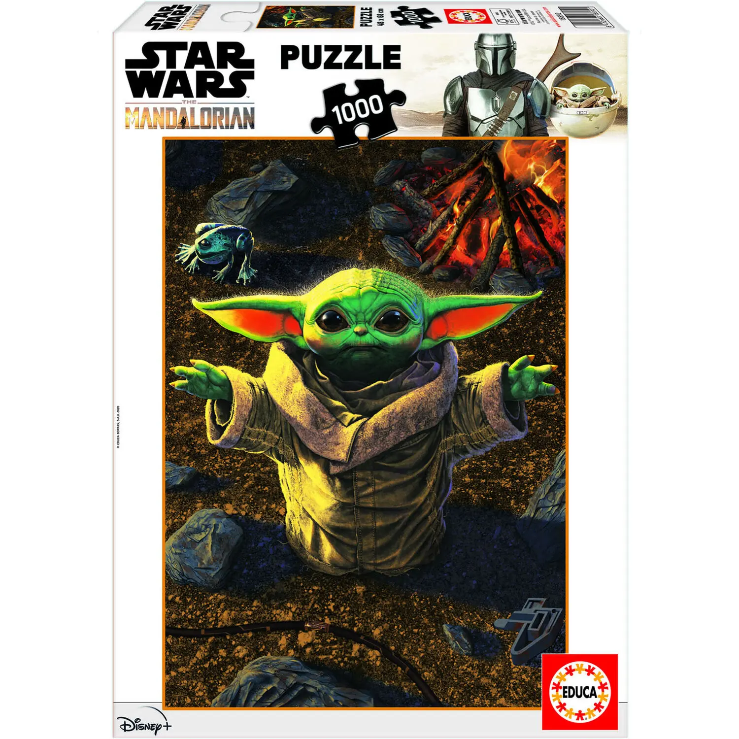 Star Wars The Mandalorian Baby Yoda 1000pcs product photo