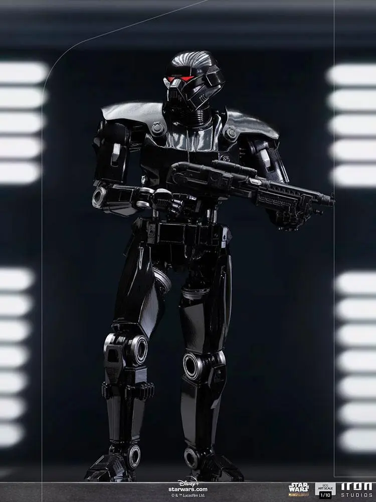 Star Wars The Mandalorian BDS Art Scale Statue 1/10 Dark Trooper 24 cm product photo