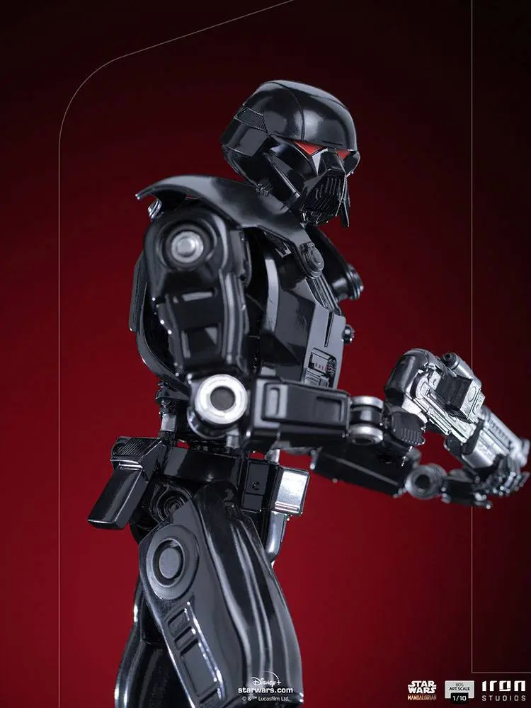 Star Wars The Mandalorian BDS Art Scale Statue 1/10 Dark Trooper 24 cm product photo