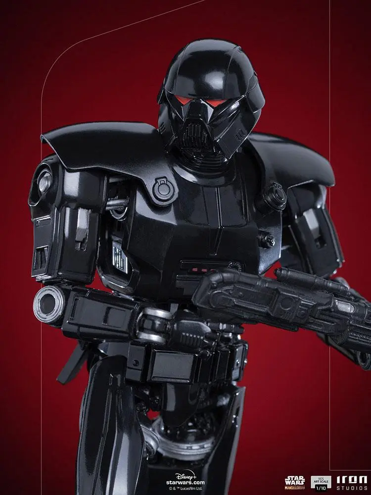 Star Wars The Mandalorian BDS Art Scale Statue 1/10 Dark Trooper 24 cm product photo