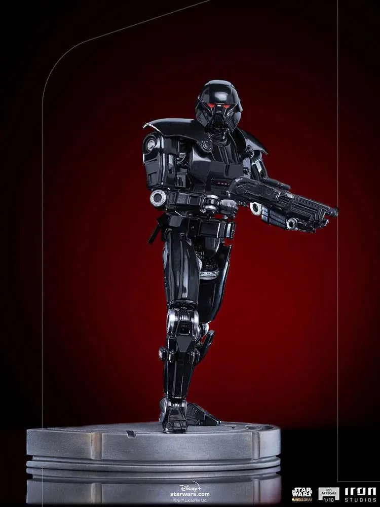 Star Wars The Mandalorian BDS Art Scale Statue 1/10 Dark Trooper 24 cm product photo