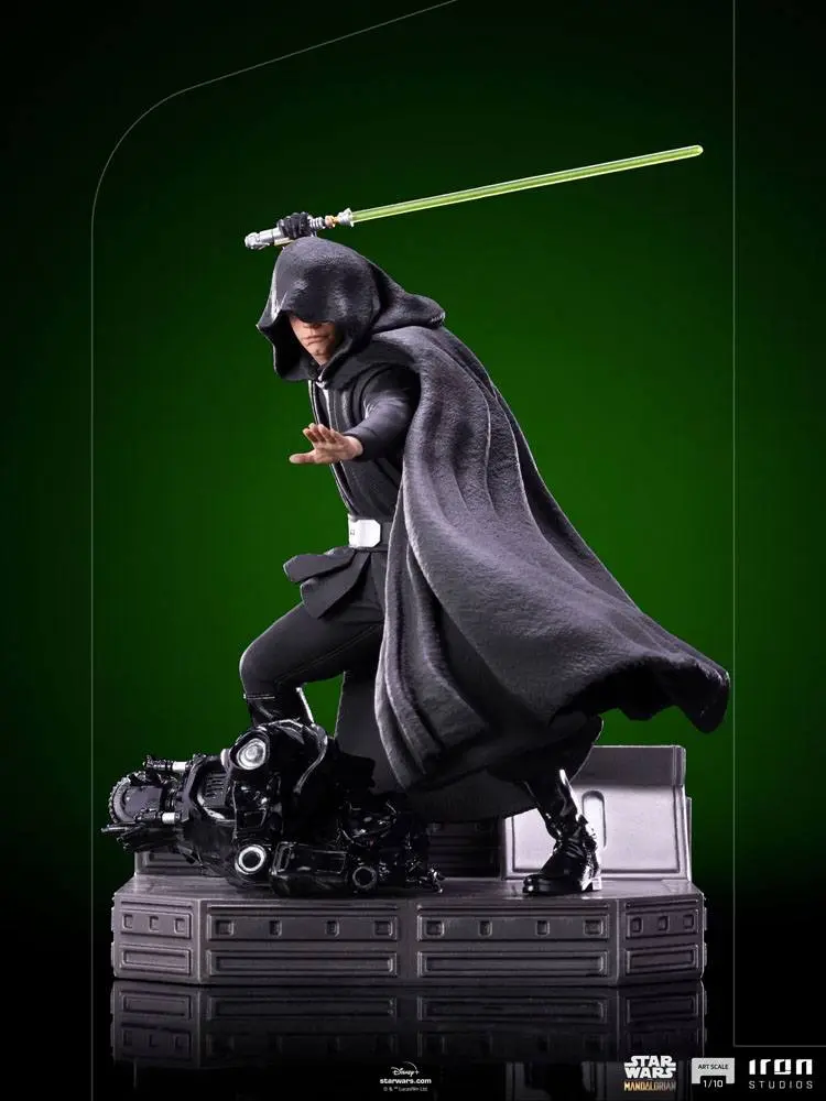 Star Wars The Mandalorian BDS Art Scale Statue 1/10 Luke Skywalker Combat Version 24 cm product photo