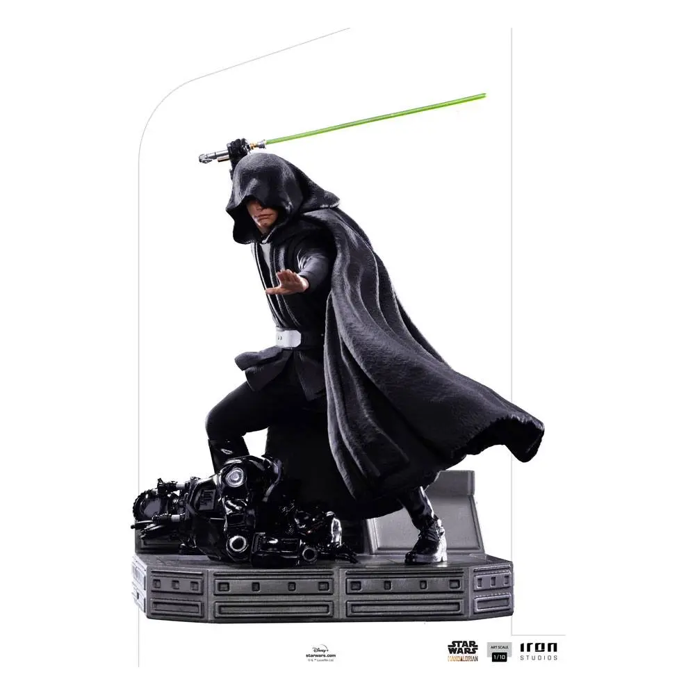 Star Wars The Mandalorian BDS Art Scale Statue 1/10 Luke Skywalker Combat Version 24 cm product photo