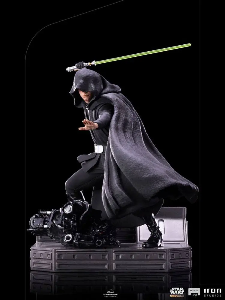 Star Wars The Mandalorian BDS Art Scale Statue 1/10 Luke Skywalker Combat Version 24 cm product photo