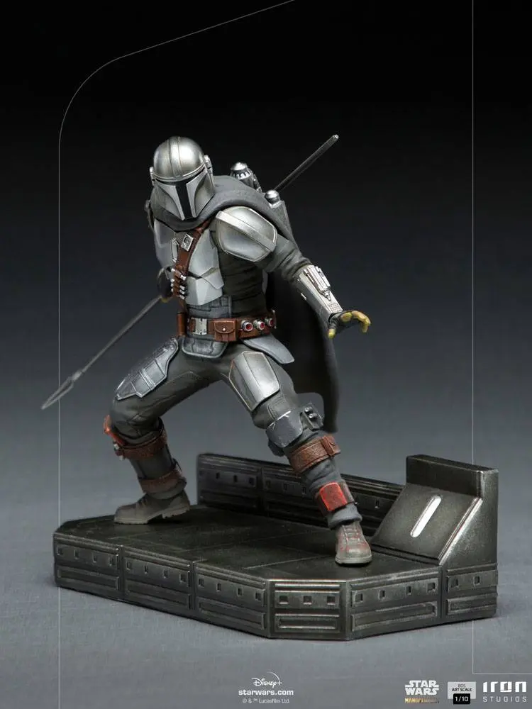 Star Wars The Mandalorian BDS Art Scale Statue 1/10 Mandalorian 20 cm product photo