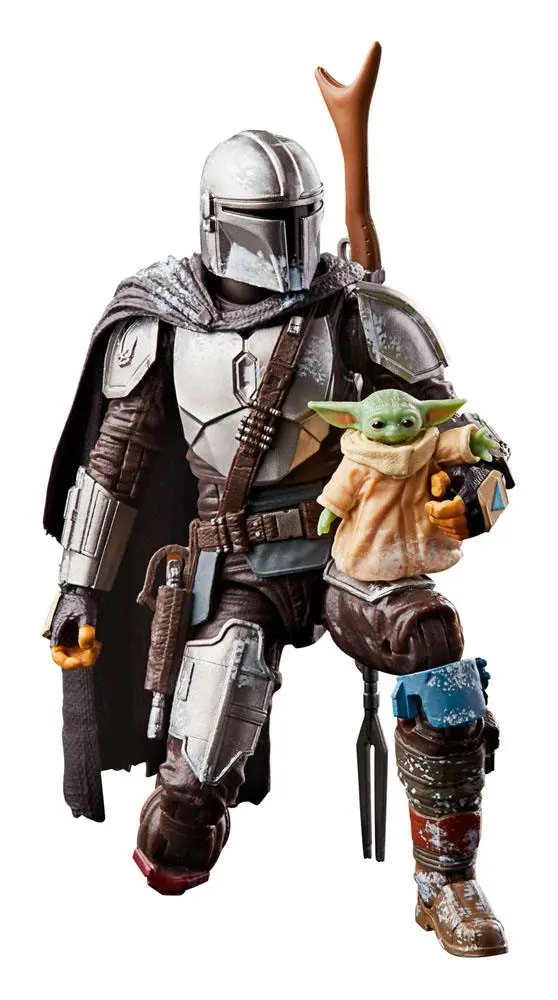 Star Wars The Mandalorian Black Series Action Figures 2021 Mandalorian &amp; Grogu (Maldo Kreis) 15 cm product photo