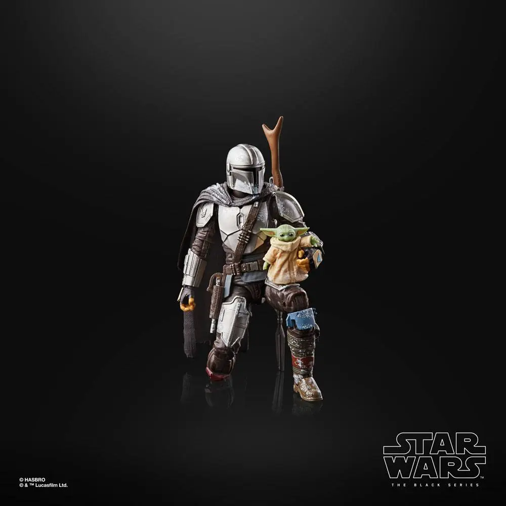 Star Wars The Mandalorian Black Series Action Figures 2021 Mandalorian &amp; Grogu (Maldo Kreis) 15 cm product photo