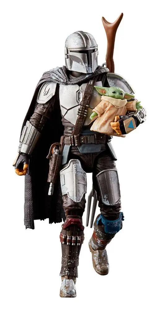 Star Wars The Mandalorian Black Series Action Figures 2021 Mandalorian &amp; Grogu (Maldo Kreis) 15 cm product photo