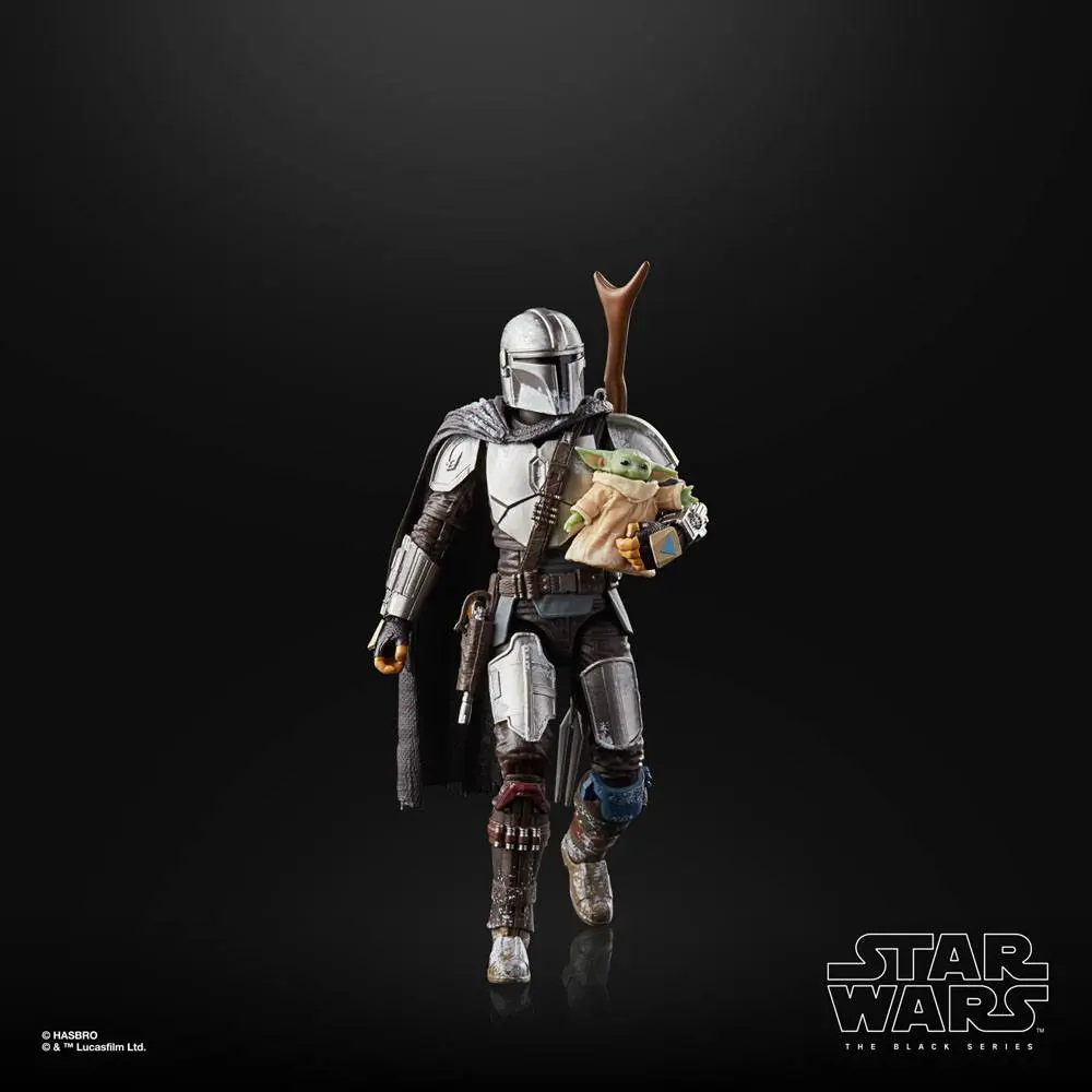 Star Wars The Mandalorian Black Series Action Figures 2021 Mandalorian &amp; Grogu (Maldo Kreis) 15 cm product photo