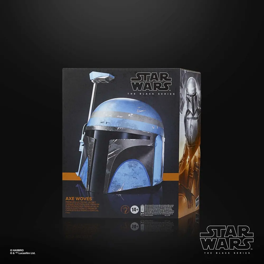 Star Wars: The Mandalorian Black Series Electronic Helmet Axe Woves termékfotó