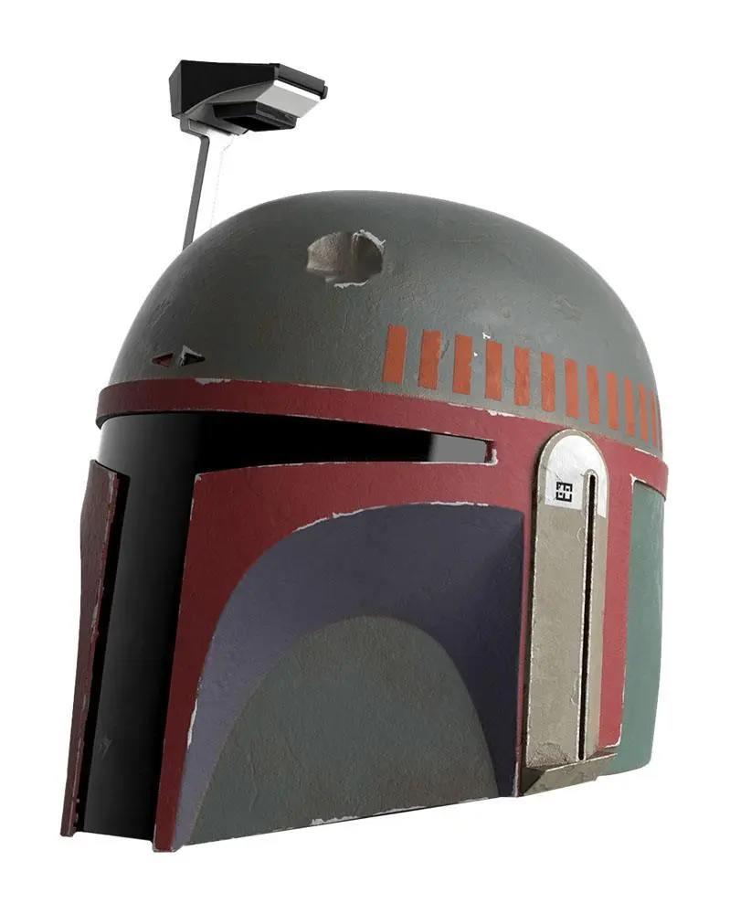 Star Wars The Mandalorian Black Series Electronic Helmet Boba Fett (Re-Armored) product photo