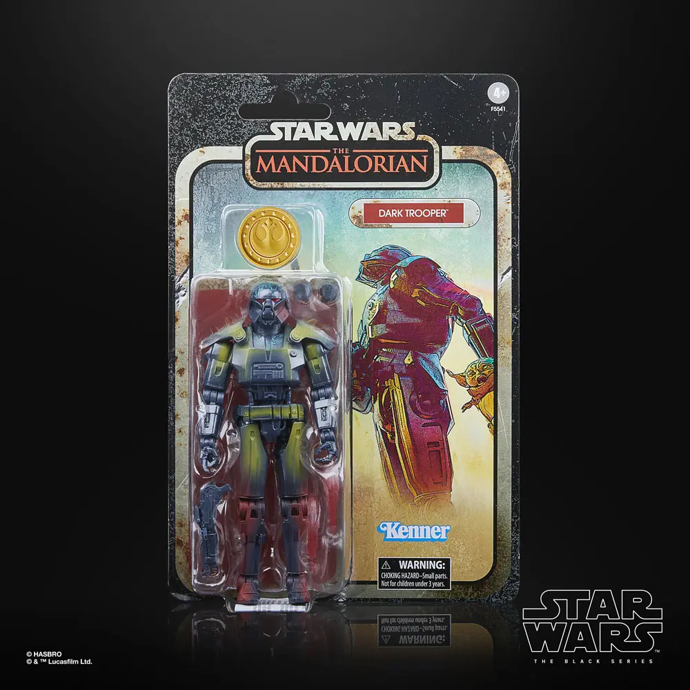 Star Wars: The Mandalorian Black Series Credit Collection Action Figure Dark Trooper 15 cm termékfotó