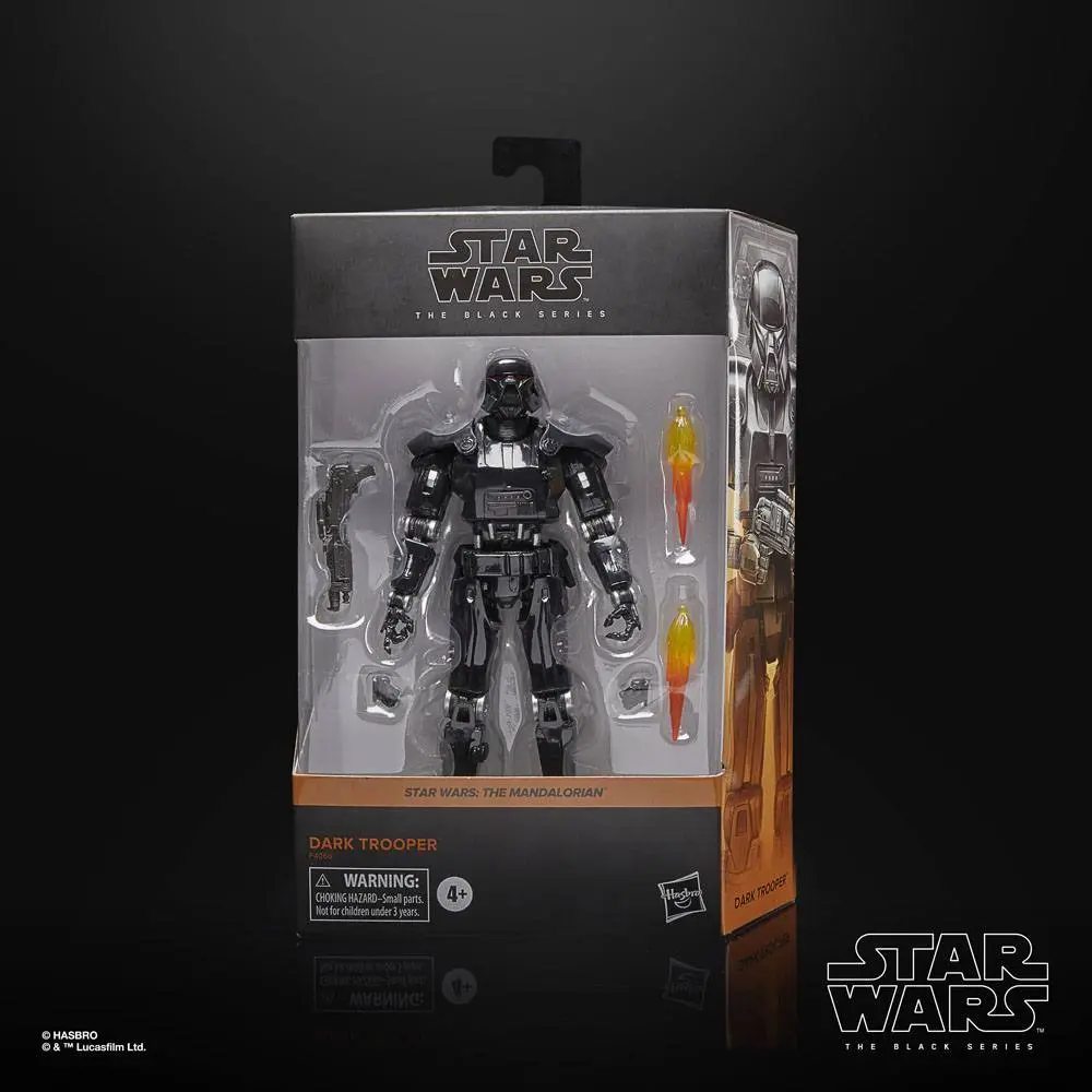 Star Wars: The Mandalorian Black Series Deluxe Action Figure 2022 Dark Trooper 15 cm product photo