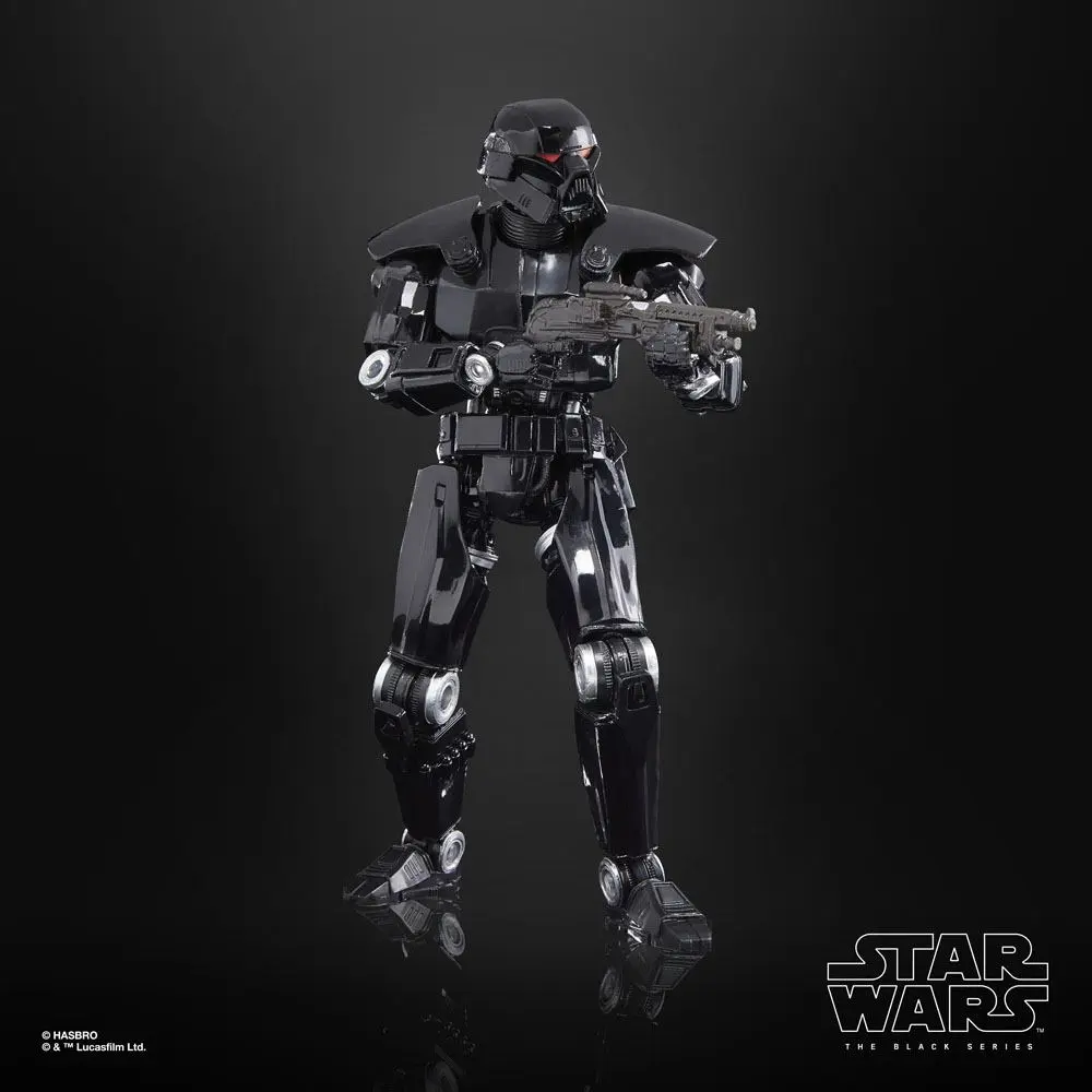 Star Wars: The Mandalorian Black Series Deluxe Action Figure 2022 Dark Trooper 15 cm product photo