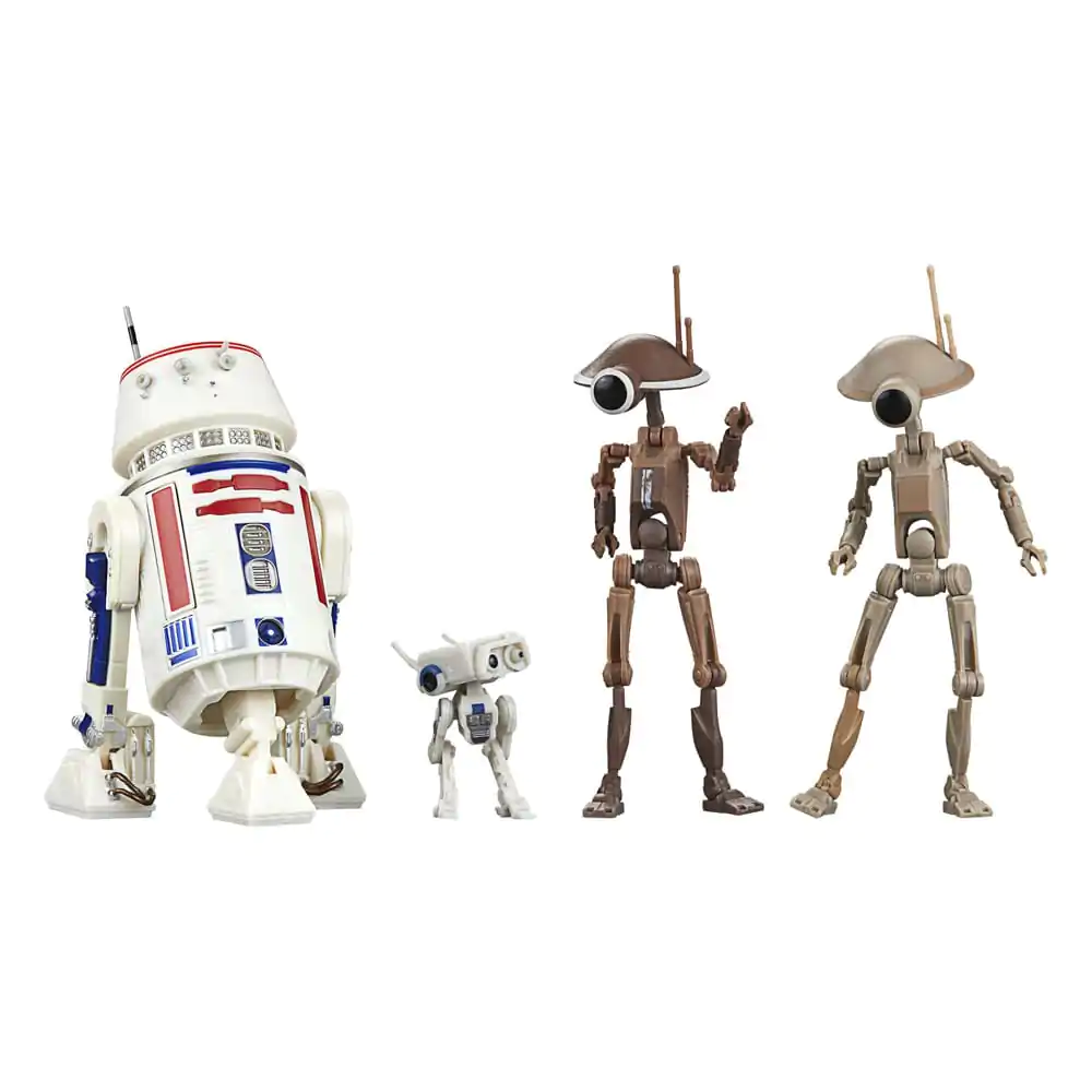 Star Wars: The Mandalorian Black Series Action Figure 4-Pack R5-D4, BD-72 & Pit Droids termékfotó