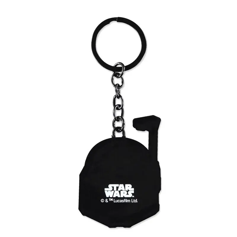 Star Wars The Mandalorian boba Fett keychain product photo