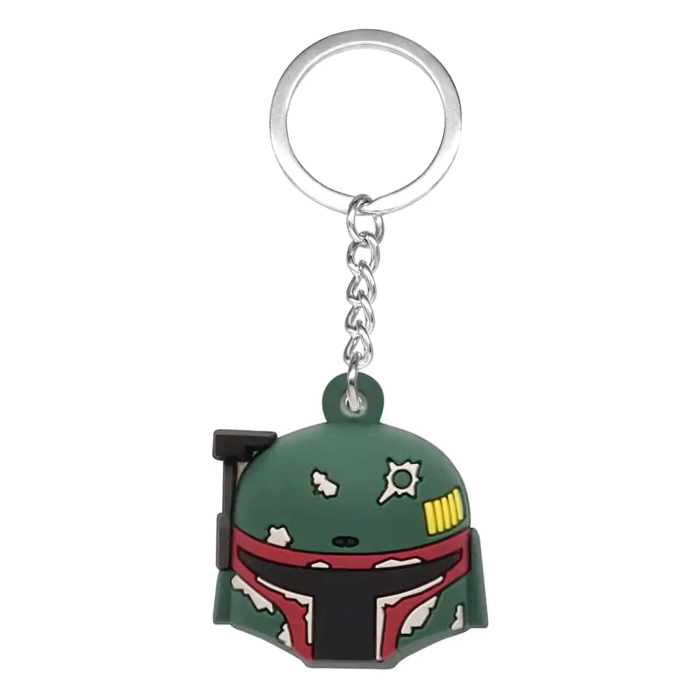 Star Wars The Mandalorian Ball Keychain Boba Fett termékfotó