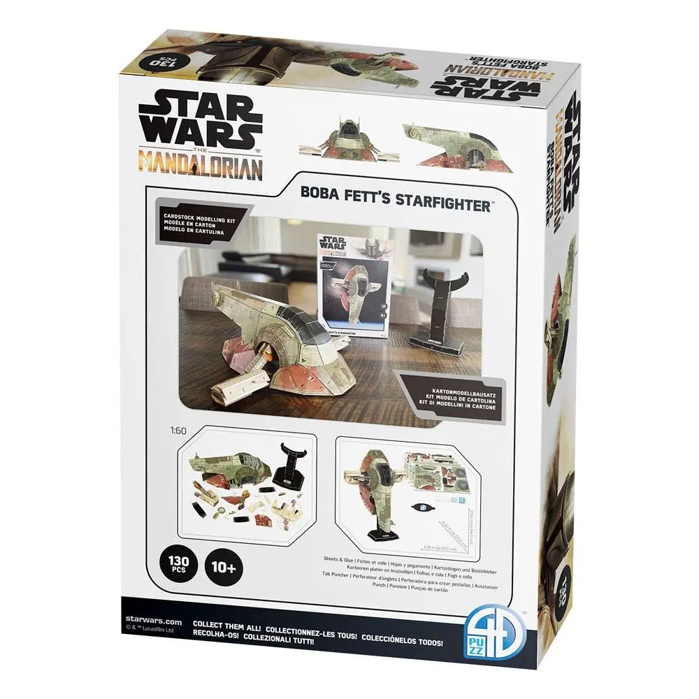 Star Wars: The Mandalorian 3D Puzzle Boba Fett´s Starfighter product photo
